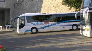 アキーラさん到着①サンンマリノ共和国バス亭!Bus-station in Sanmarino