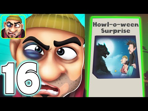 Scary Robber Home Clash Level 16 Howl-o-ween Surprise Halloween new Update