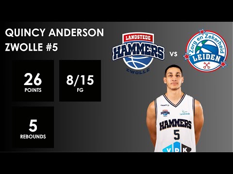 Quincy Anderson | Zwolle vs Leiden (2.2.2025)