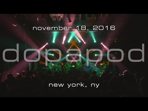 Dopapod: 2016-11-18 - Irving Plaza; New York, NY (Complete Show) [4K]