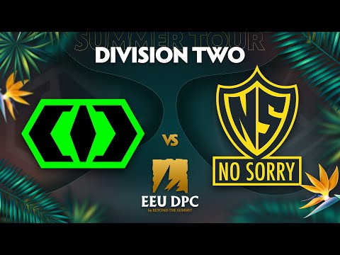 cybercats vs No Sorry Game 3 - DPC EEU Div 2: Summer Tour w/ Robbnroll & hairy_freak