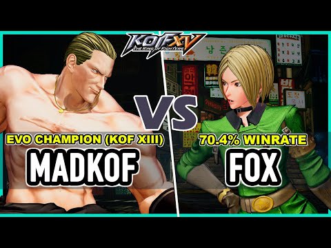 KOF XV 🔥 Madkof (Geese/Rugal/Goenitz) vs Fox (Whip/O.Chris/Chizuru)