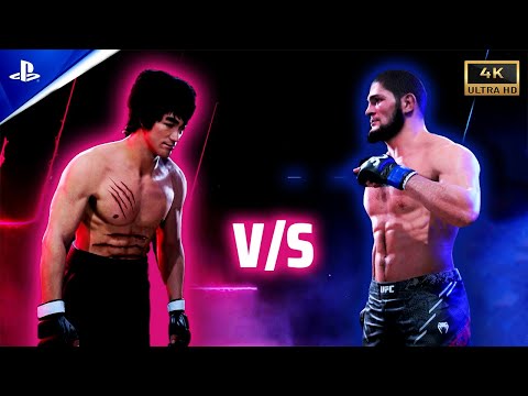 Bruce Lee vs Khabib Nurmagomedov UFC 5 | Eagle Meets the Dragon