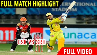 CSK vs SRH Full Highlights IPL 2020 | Sunrisers Hyderabad vs Chennai Super Kings Highlights
