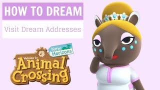 How to access the new dreams feature in Animal Crossing New Horizons! Exploring Update 1.4!