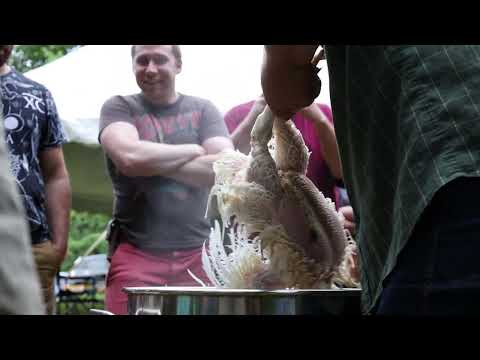 Crushfest 2022 - Chicken Culling with Mohawk Farmer Bear (Bear Trail Beef) and Dan Sack - 04