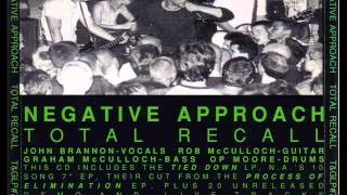 negative approach - ready to fight