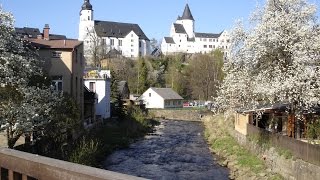 preview picture of video 'Schwarzenberg in Sachsen (Saxony) - Schloss und Kirche'