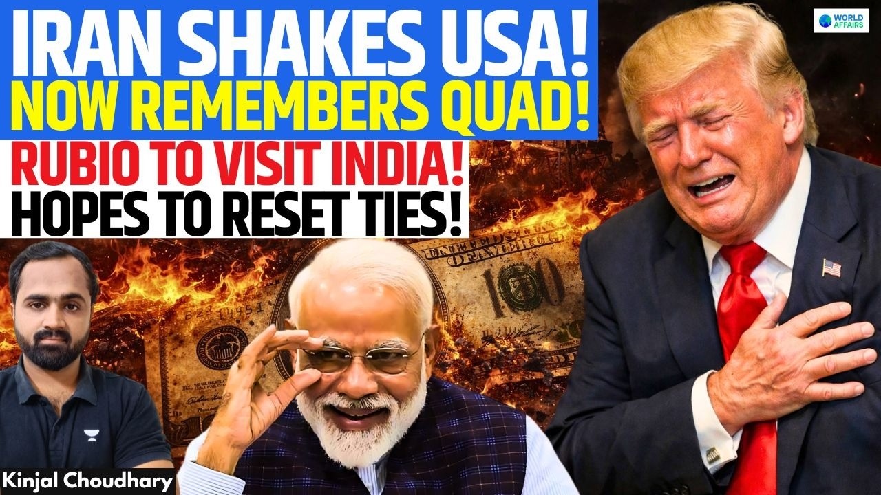 Post Iran Humiliation US Remembers India & QUAD! Hormuz Blockade Proves Malacca's Importance! Kinjal