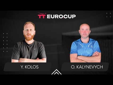 17:10 Yurii Kolos - Oleksandr Kalynevych 08.06.2024 TT Euro.Cup Ukraine Professional. TABLE 3