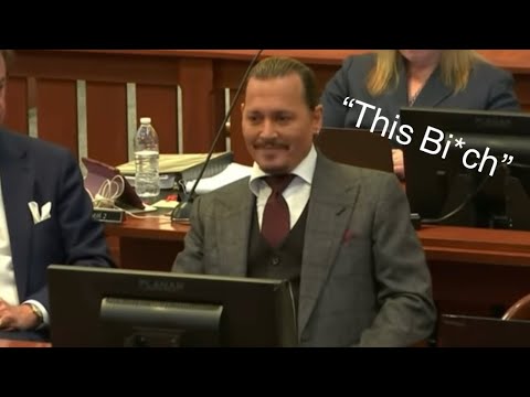 Johnny Depp reaction to amber heard lying about $3.5 million donation.