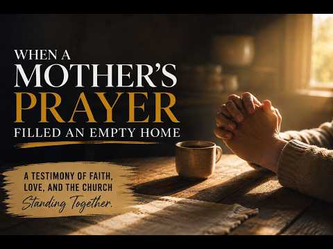 When a Mother’s Prayer Filled an Empty Home