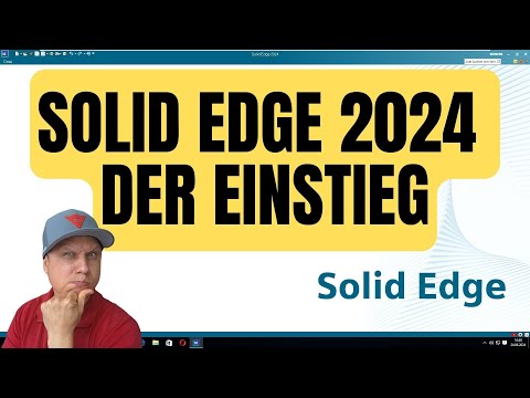 Solid Edge 2024 - Getting started (basic settings) #solidedge #cad #construction #solid