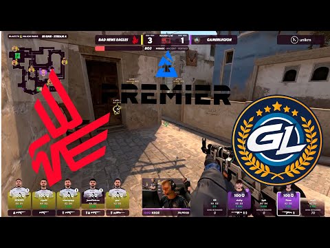 BAD NEWS EAGLES(FAZE destroyer) VS  GAMERLEGION MIRAGE -1 map FULL