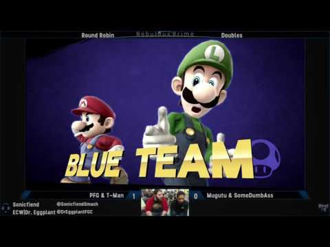 Nebulous Prime Smash 4 #40: Round Robin - Doubles: PFG & T-Man vs. Mugutu & SomeDumbAss