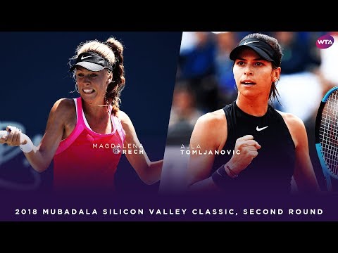 Alja Tomljanovic vs. Magdalena Frech | 2018 Mubadala Silicon Valley Classic Second Round