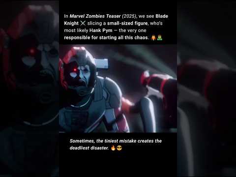 "Marvel Zombies (2025): Hank Pym’s Tiny Mistake, Massive Apocalypse" 🧟‍♂️⚔️