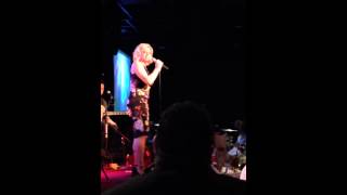 Megan Hilty sings "They Just Keep Moving the Line" (sick) in L.A.