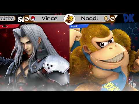 Vince vs Noodl (Winners Semis) | Ultimate Singles | RU Smashin' Spring 2024 #4