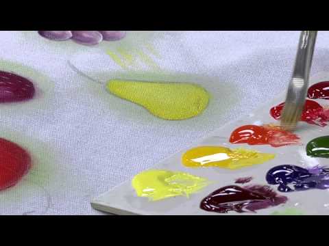 Mulher.com 27/03/2014 - Luis Moreira Pintura pano de copa Parte 2