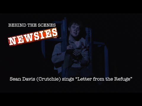 Sean Davis Sings "Letter from the Refuge" from Disney's Newsies