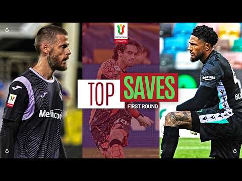 TOP SAVES From The Coppa Italia Frecciarossa First Round 🏆 | 2026/27