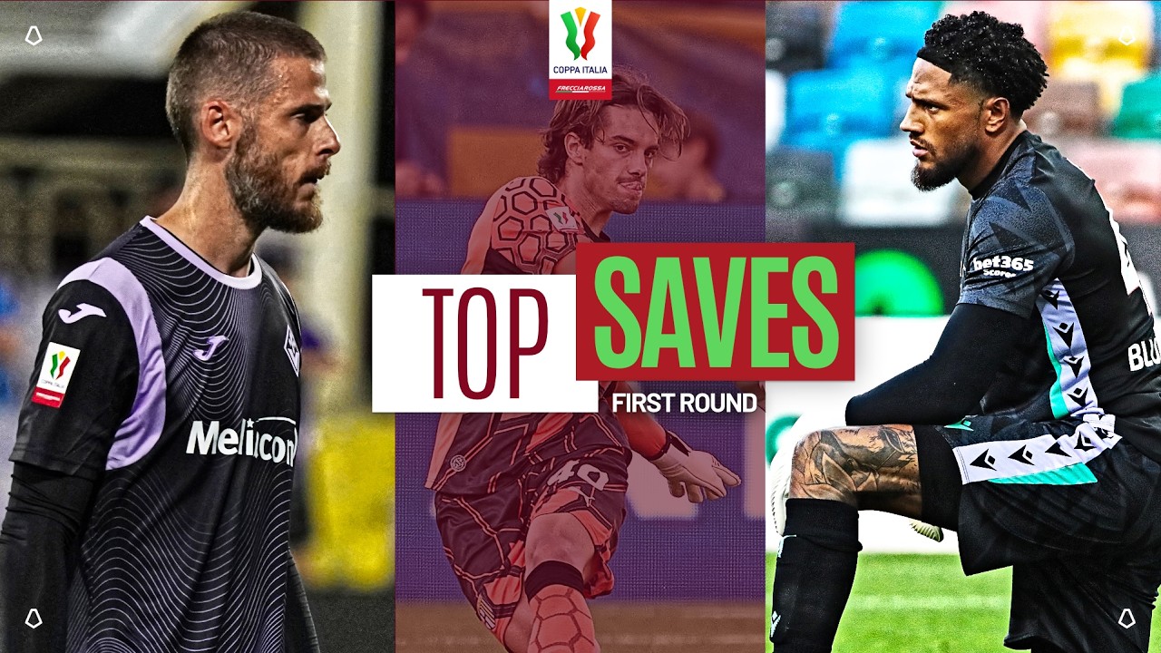TOP SAVES From The Coppa Italia Frecciarossa First Round 🏆 | 2026/27