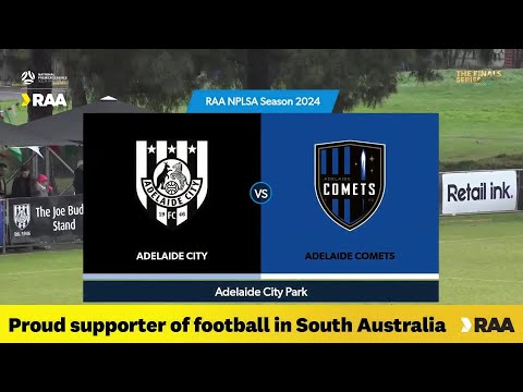#RAANPLSA Finals Series Presented By ServiceFM | Elimination Final | Adelaide City v Adelaide Comets