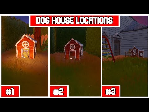EASIEST Way to Destroy All Dog Houses!! - Locations Guide - Fortnite Chapter 2 Season 2 Challenge