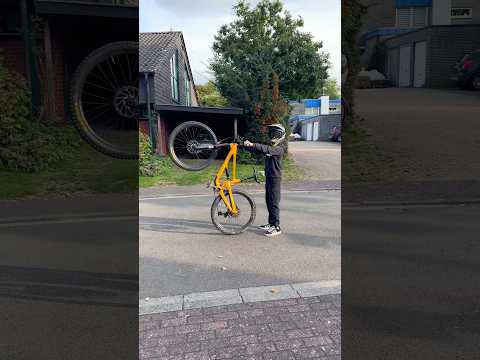 Easy wheelie tutorial for beginners! #mtb #wheelie #tutorial