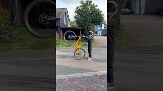 Easy wheelie tutorial for beginners! #mtb #wheelie #tutorial