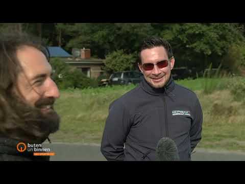 Freddy beim Segelfliegen am Flugplatz in Westertimke - buten un binnen (2020)