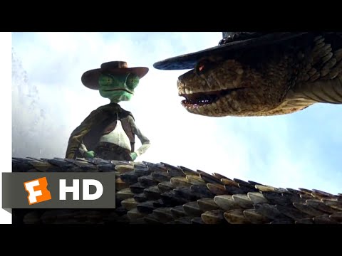 Rango (2011) - It Only Takes One Bullet Scene (9/10) | Movieclips