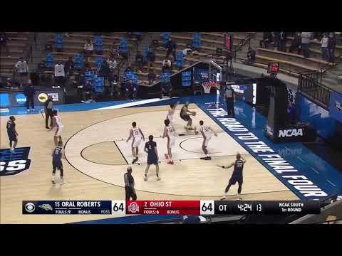 Final Minutes of Oral Roberts vs Ohio State UPSET!