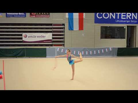 Sania Nenkova rope Luxembourg national championship RG  2018