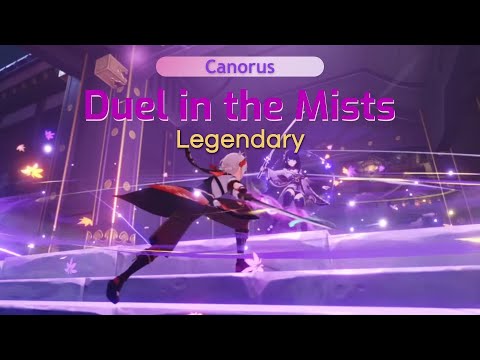 Legendary Duel in the Mists CANORUS (Keyboard Cam) | Genshin Impact