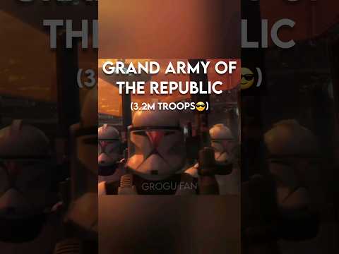 First order vs Grand Army of the Republic #starwars #shorts