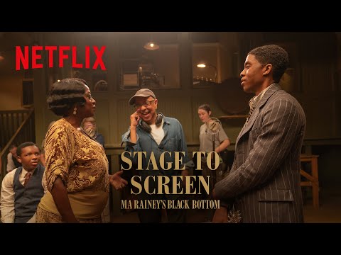 Thumbnail of the video: Stage to Screen | Ma Rainey’s Black Bottom | Netflix