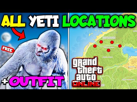 HOW To Unlock The YETI OUTFIT In GTA 5 Online - ALL YETI CLUE LOCATIONS 2025