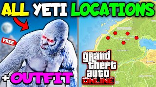Download lagu ALL YETI CLUE Locations in GTA 5 Online! (Yeti Hunt Collectibles) mp3