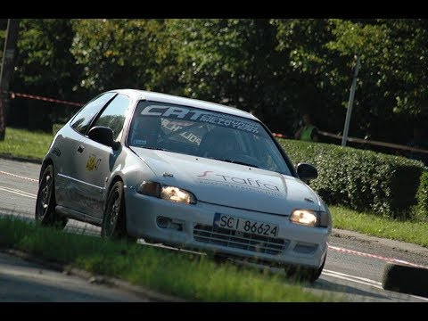 Honda Civic 1.3 Gluza/Gluza 4 Runda Rajdowy Puchar Śląska Rajd o Puchar Prezydenta Jastrzębia 2017