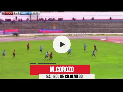 GOLES: CD.OLMEDO 2 vs Minga 1, 29/06. 🔴🔵