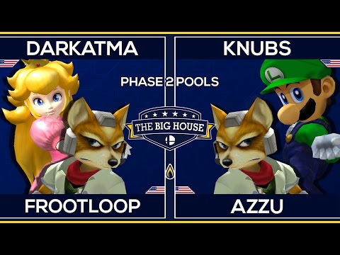 [TBH6] Darkatma & Frootloop (Blue) vs. Azzu & Knubs (Green) Melee Doubles Phase 2 Pools