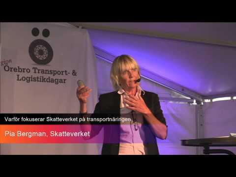 Transportsäkerhetskonferens 2015 - 4. Pia Bergman, Skatteverket