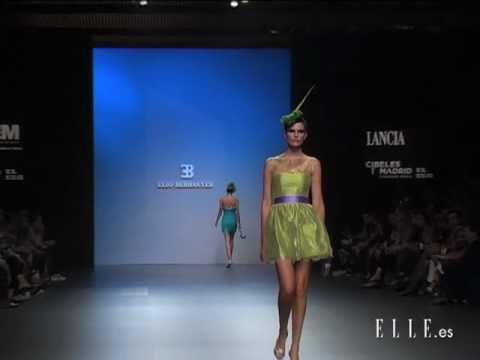 Elio Berhanyer. Pasarela Cibeles primavera verano 2011