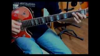 Jeff Beck - Greensleeves (guitar cover)