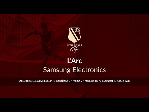 Skrót spotkania L'Arc - Samsung Electronics ( Legia Biznes Cup Jesień 2021 )