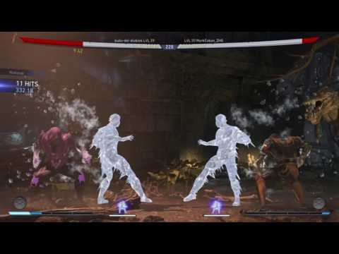 Intense Injustice 2 match (Sub-Zero mirror match)