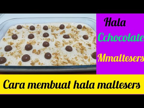 cara membuat hala maltesers || Hala chocolate maltesers @MmhReni