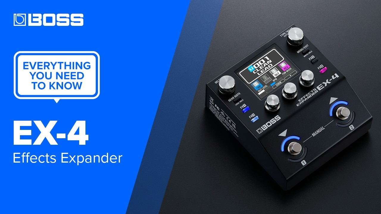BOSS EX-4 Effects Expander | Everything You Need to Know - YouTube